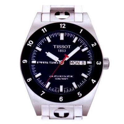 經(jīng)典與現(xiàn)代的融合 Tissot天梭圓形精鋼運(yùn)動系列自動機(jī)械男表T91.1.483.41